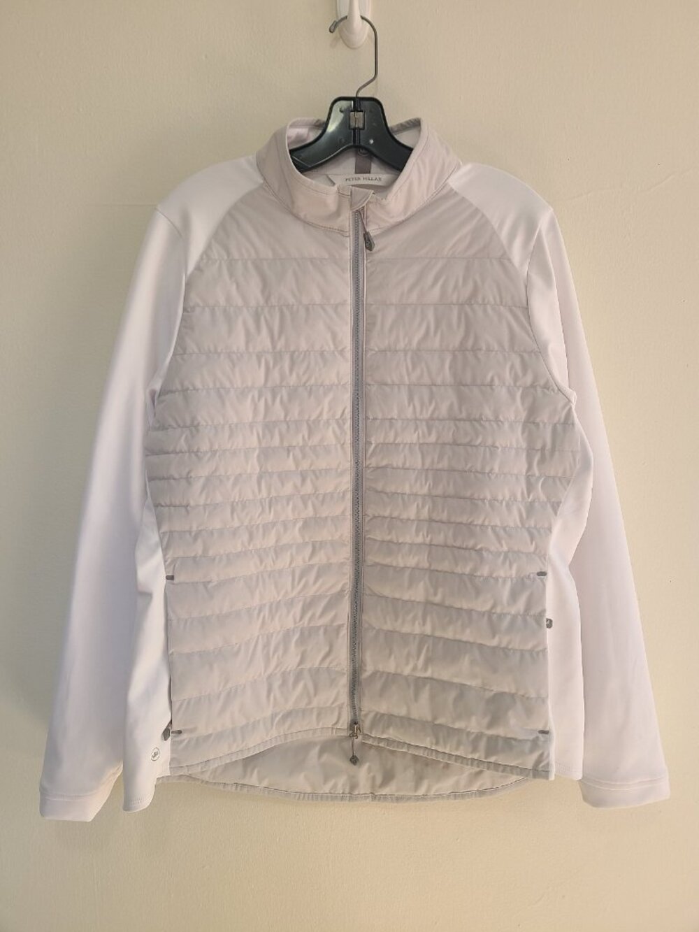 Peter Millar Merge Elite Jacket Women's XL Hybrid Full Zip Golf Performance Gray